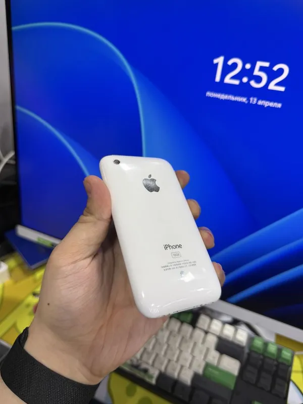 Iphone 3g white в хорошем состоянии — фото 2