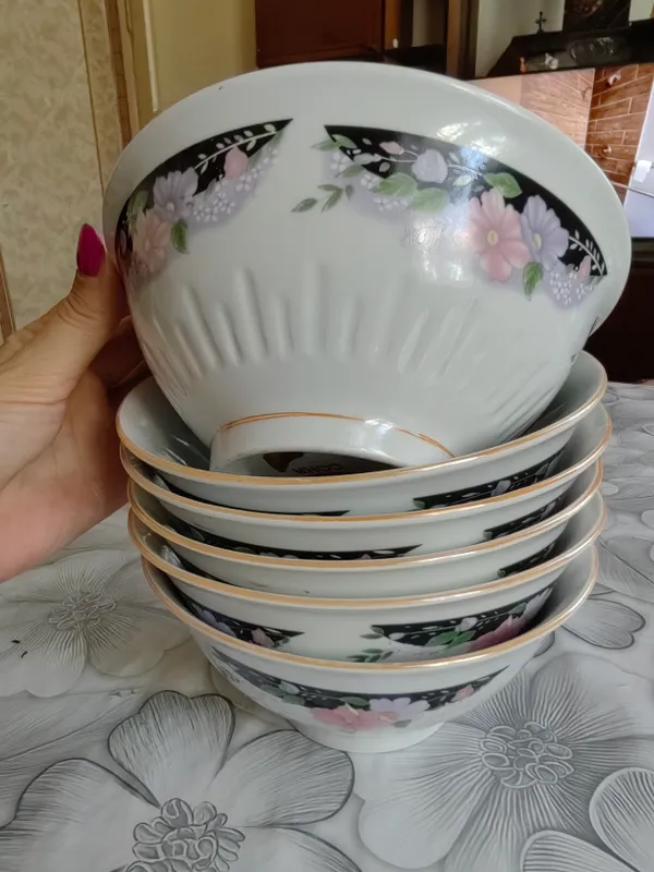 Посуда касушки большие 6 шт. 1 Посуда касушки большие 6 шт. 1