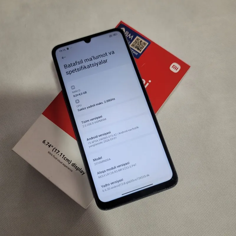 Redmi 13C sotiladi 256/8Gb — фото 1