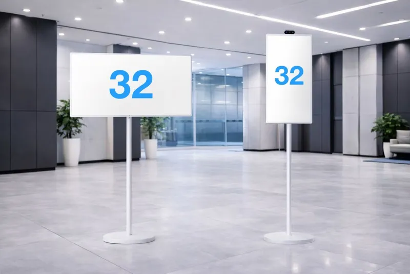 Инфокиоск Protouch 27” 32” с поворотным дисплеем 360° мобильный — фото 1