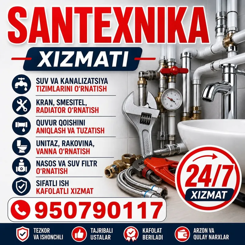 Santexnik toshkent