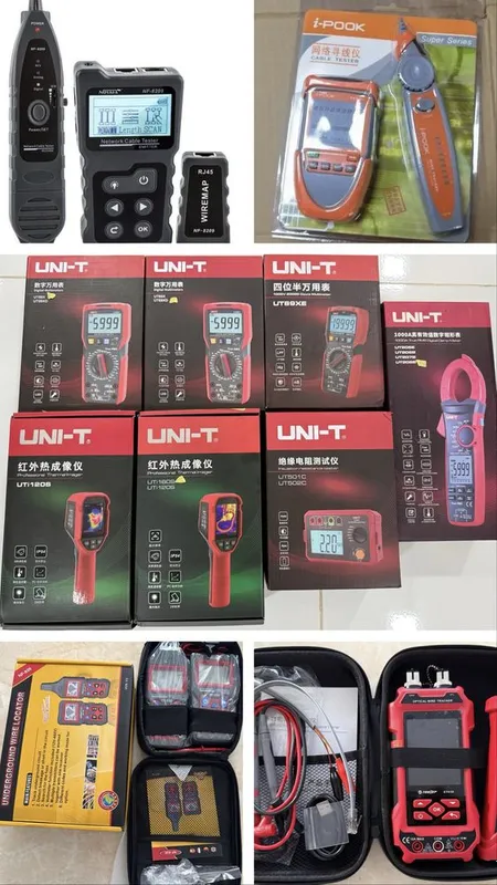 UNI-T UT89X/XD/XE/UTi120S/UTi160S/UT501C/UT206B PK-65H ET638 / NF-8209 — фото 1