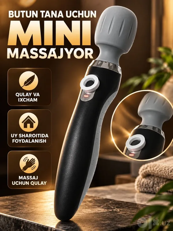 Tana uchun mini massajor optom narhlarda 1 Tana uchun mini massajor optom narhlarda 1