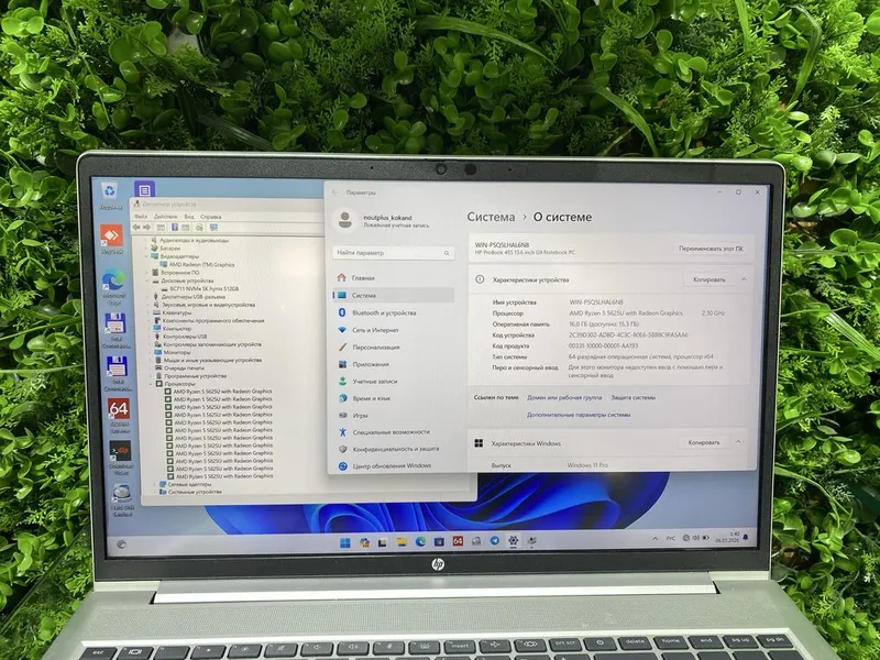 Hp probook 16/512 ssd holati yangidek dasturlash sohalari uchun — фото 4