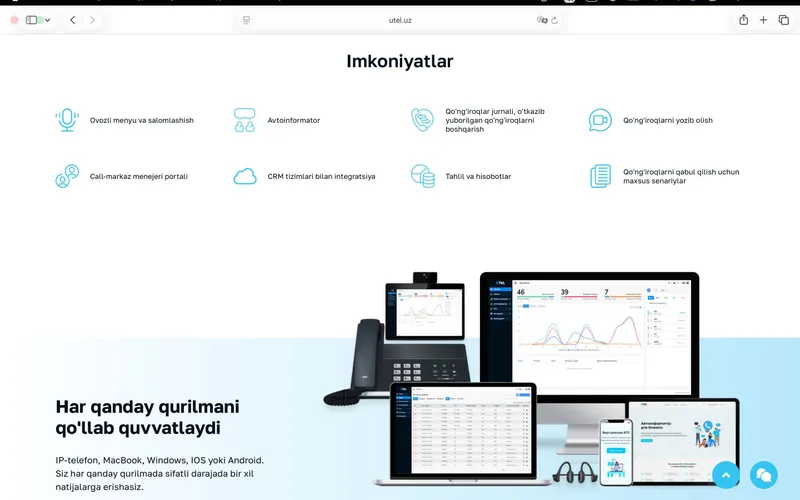 “CRM o‘rnatamiz” “IP telefoniya ulash” “Call center uchun CRM” — фото 4
