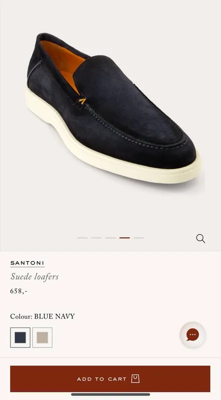Лоферы Santoni — фото 3