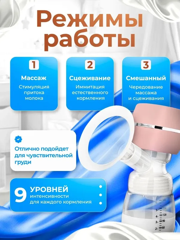 Молокоотсос электрический беспроводная — фото 1