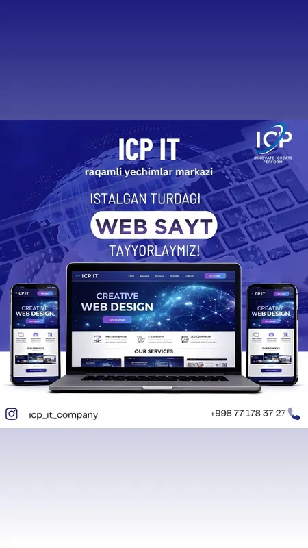 Online do'kon, sayt, Telegram bot yaratish