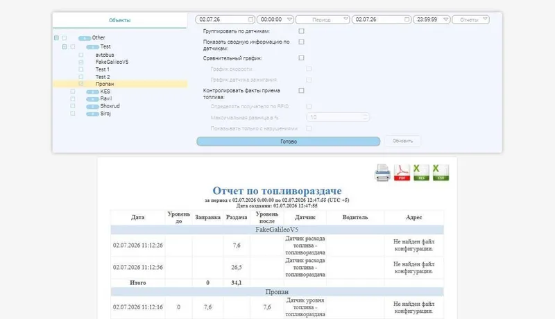 Автоматизация учета топлива. Автоматизация ТРК и топливораздачи 3