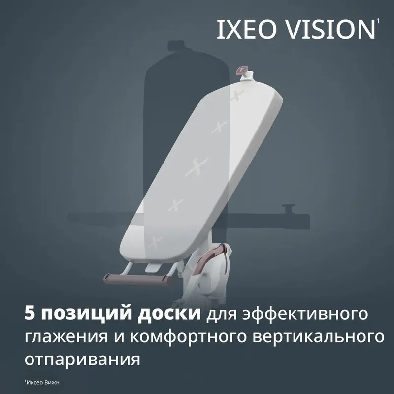 Паровая гладильная система Tefal IXEO Vision QT1811 New 2026 — фото 1 Паровая гладильная система Tefal IXEO Vision QT1811 New 2026 — фото 1