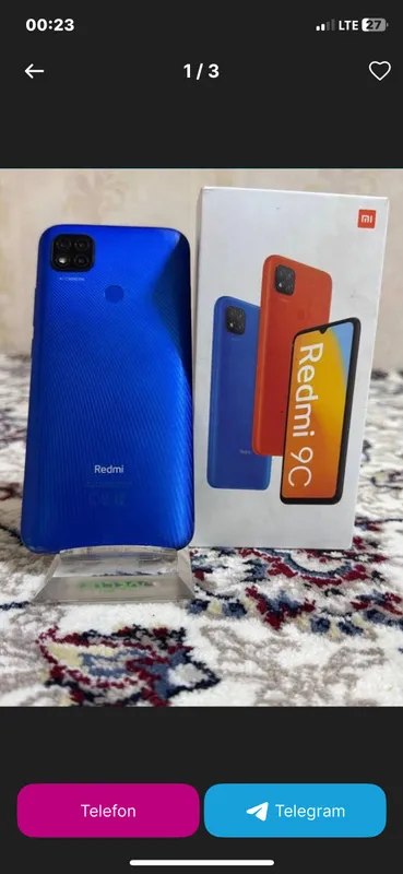 Redmi tel sotiladi sirochnega