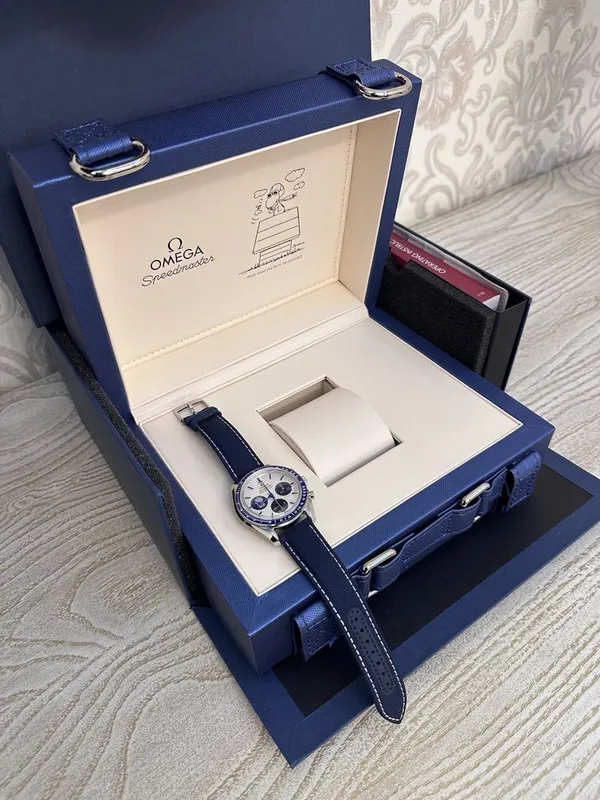 Продам часы Omega silver snoopy 42 mm часы абсолютно новые. — фото 2