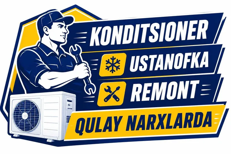 Кондиционер Установка - Konditsioner o‘rnatish - kansaner ustanofka