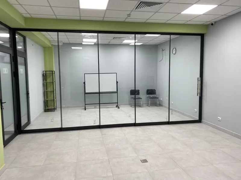 Стеклянные раздвижные системы | Двери купе Surma Loft Eshik 7