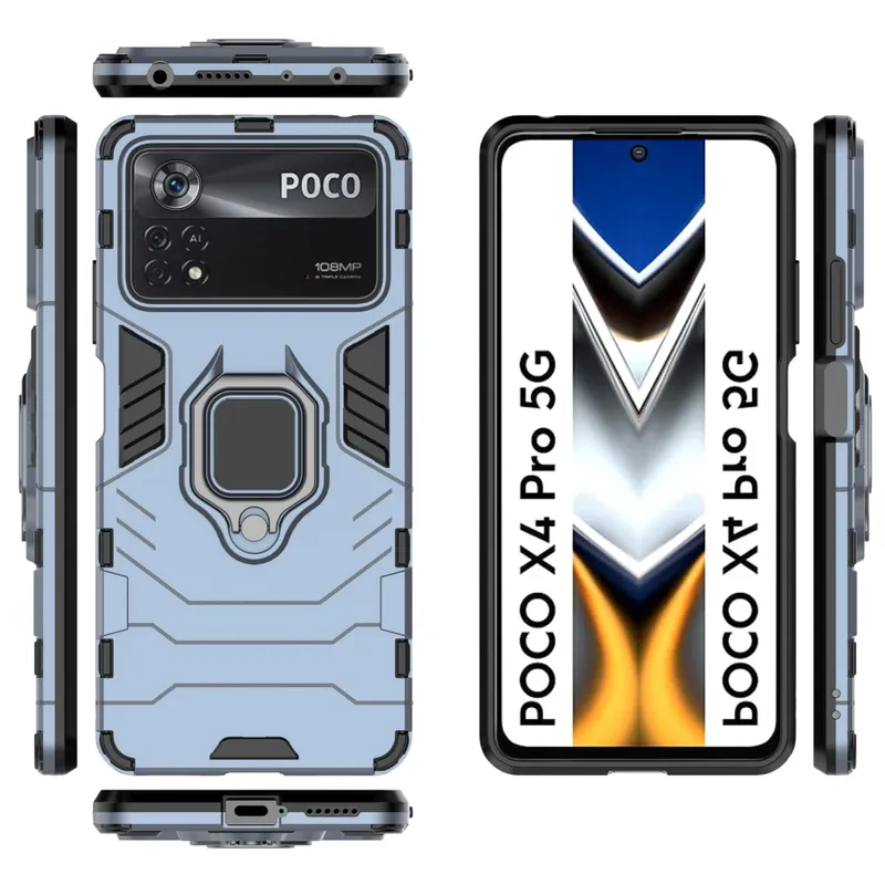 POCO X4 / X4 Pro uchun 3 tasi 1 da himoya g‘ilofi 2 POCO X4 / X4 Pro uchun 3 tasi 1 da himoya g‘ilofi 2