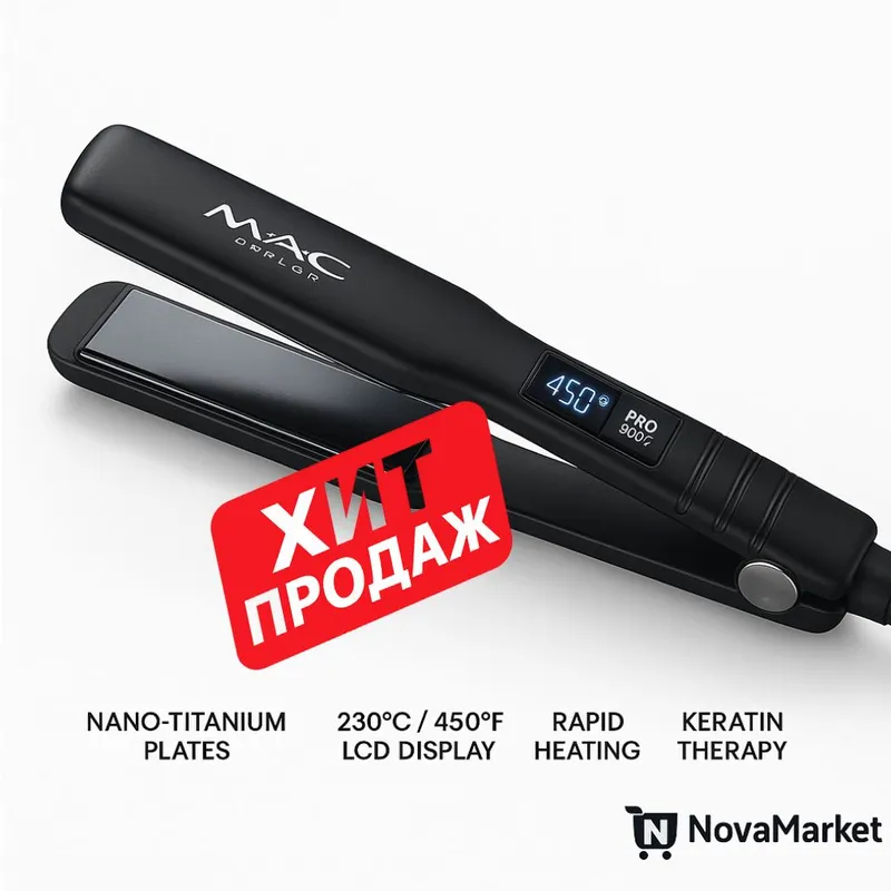 MAC Styler MC-5519A профессиональный выпрямитель 1 MAC Styler MC-5519A профессиональный выпрямитель 1