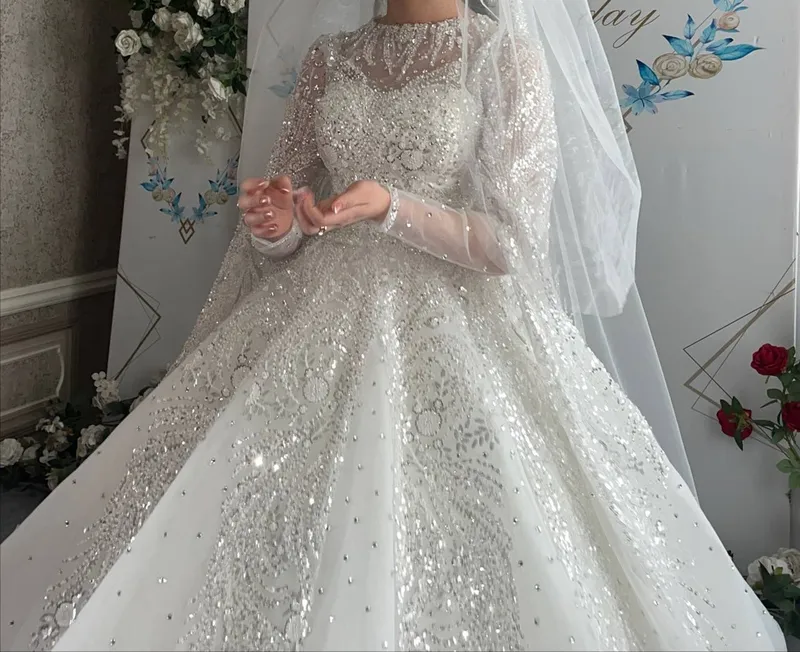 Oq kelin ko’ylak Tel qilin narx kelishtiriladi — фото 2