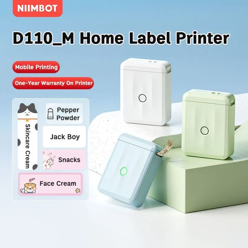 Niimbot D110M original printer. D11Hning hamyonbop versiyasi — фото 1