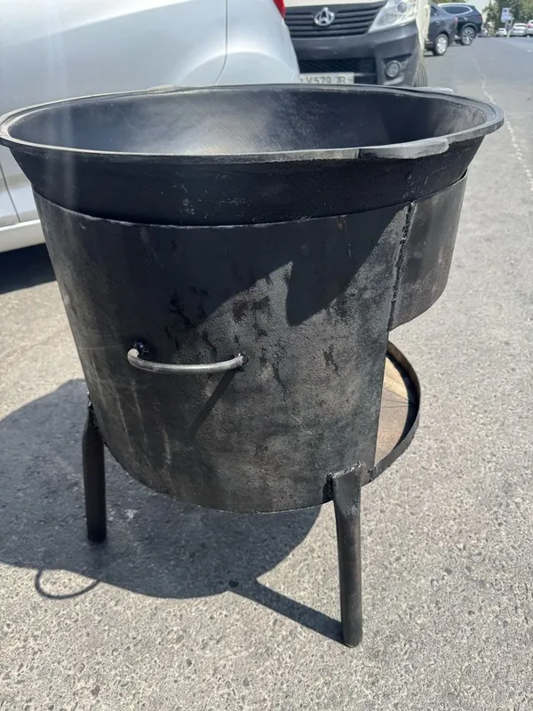 50litrli Qozon Ochoq 10kg osh ketadi chugun qozon — фото 2