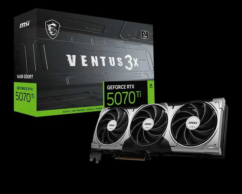MSI GeForce RTX 5070 Ti 16G VENTUS 3X OC 1