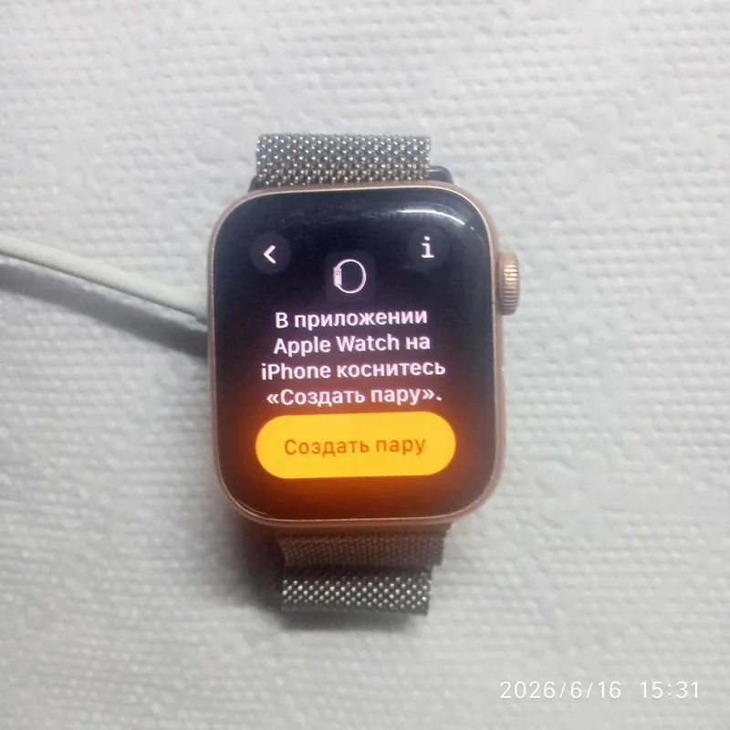 Apple Watch SE 40mm aluminium & ceramic case ion x glass gps — фото 6