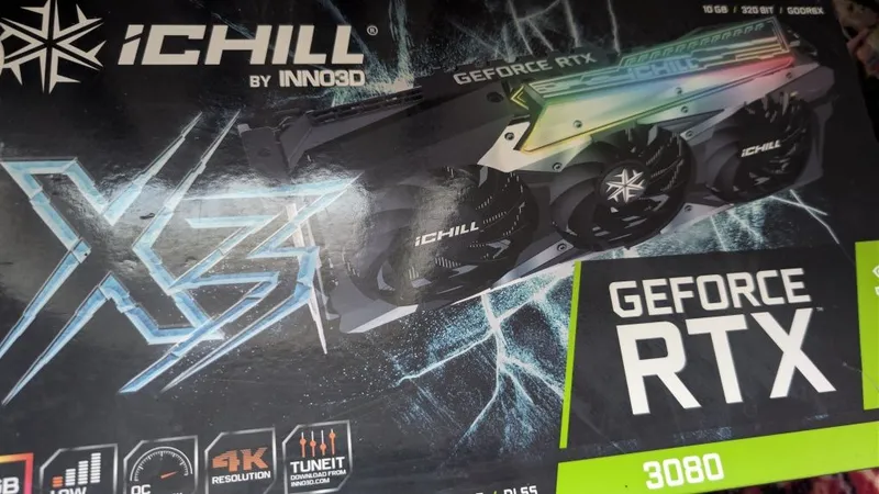 RTX 3080 10 GB Inno3d Ichill x3 — фото 1