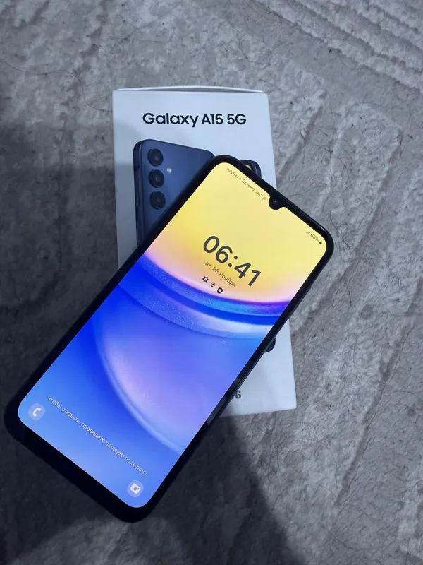 Samsung A15 128Gb Aybi yóq karobkasi bor