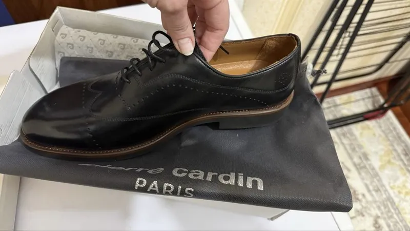 Продам туфли абсолютно новые Pierre Cardin 100% Original Кожаные — фото 1