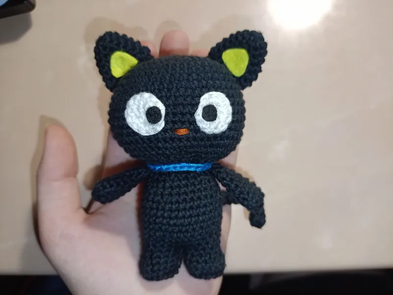вязанный chococat (чоко кэт) котик 1 вязанный chococat (чоко кэт) котик 1