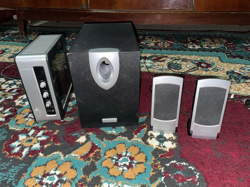 Акустическая система Microlab M-900 (2.1) с внешним усилителем