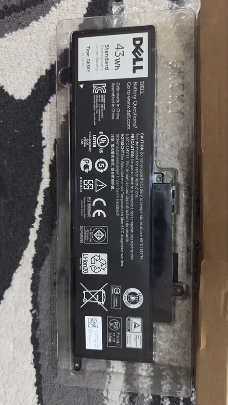 Оригинальный аккумулятор Dell новый