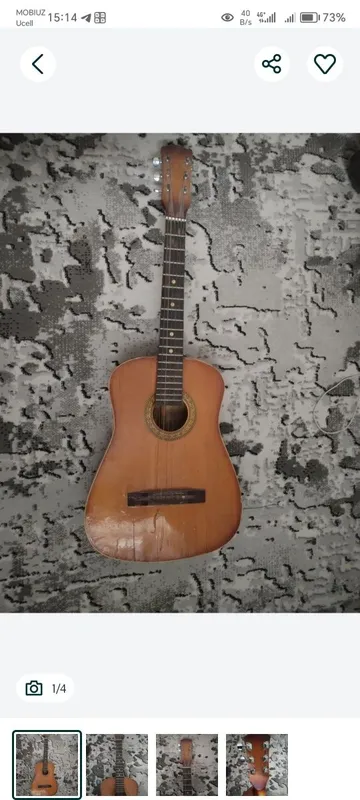 Gitara sotiladi chalishga tayyor arzon 600 ming — фото 2