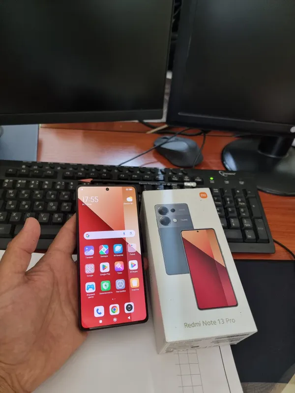 Redmi note 13pro 12/256gb ideal ochilmagan usta kurmagan aybi yuq toza