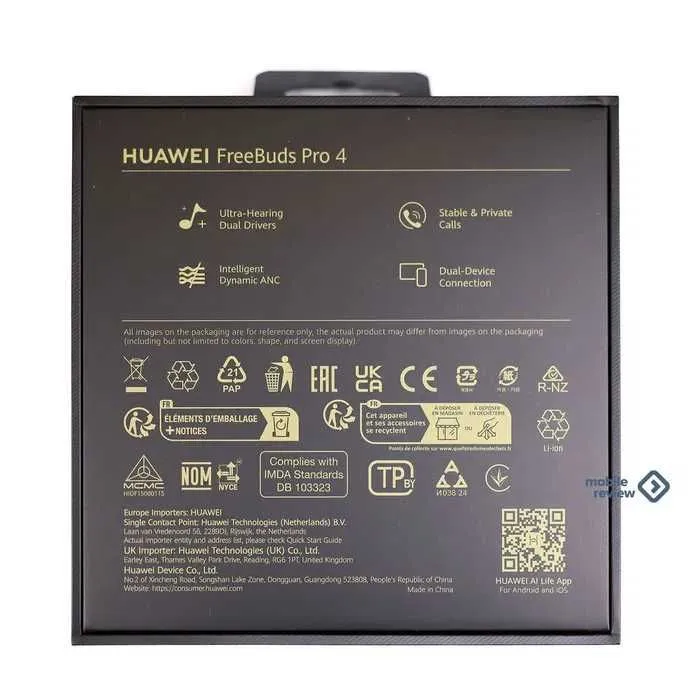 Наушники Huawei FreeBuds Pro 4 | Оригинал | Лучшая цена — фото 4 Наушники Huawei FreeBuds Pro 4 | Оригинал | Лучшая цена — фото 4