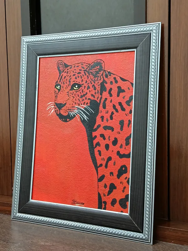 Gepard chizilgan surati — фото 3