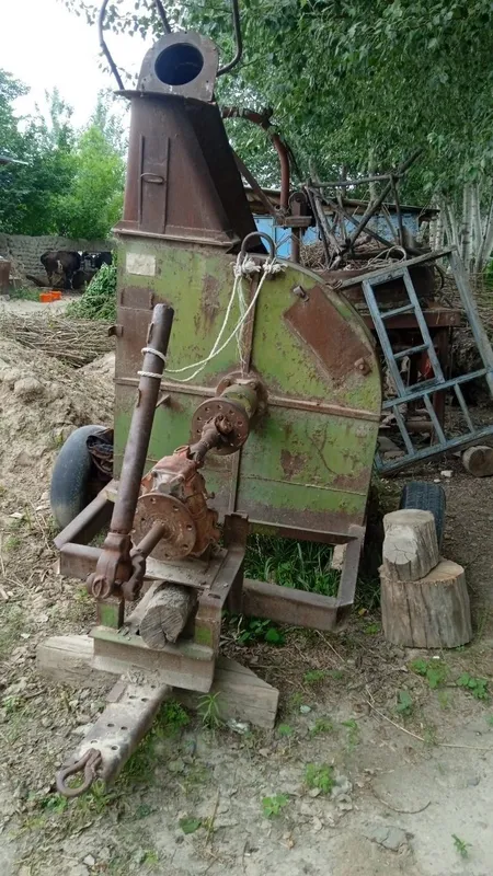Assalomu alaykum traktor 28 DKU (somon maydalagich) va telechkasi bor — фото 3