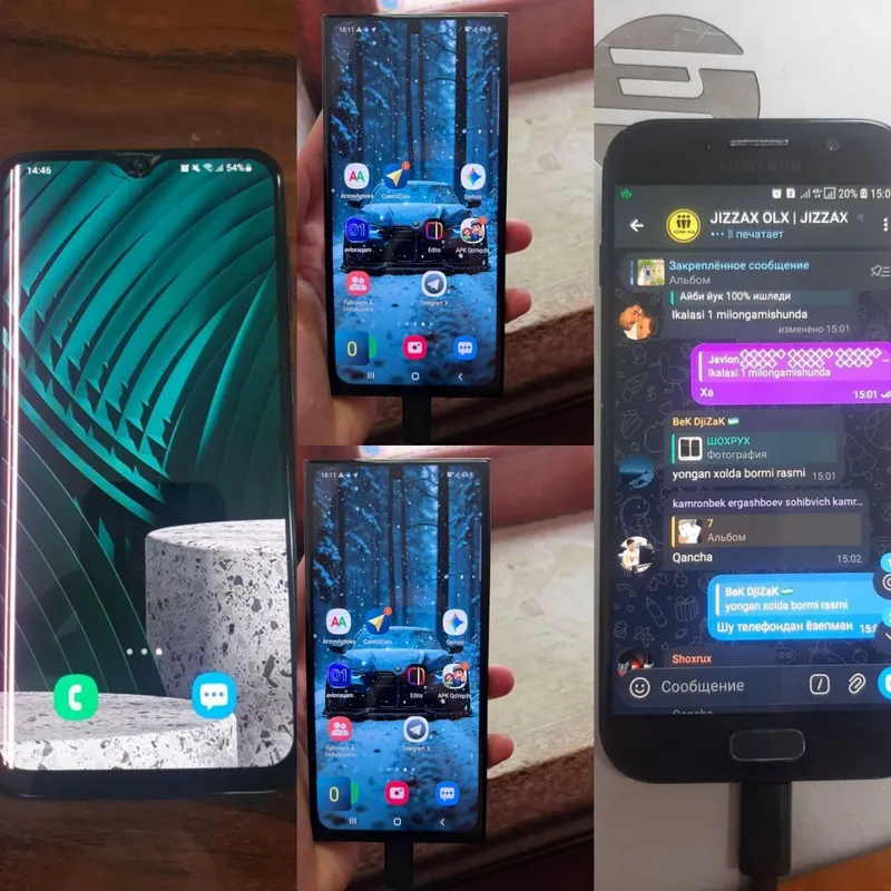 Samsung telefonlar sotiladi