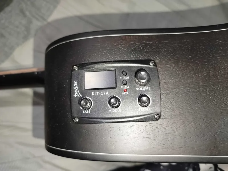 Электроакустическая гитара Deviser LS-560 BK-41 + чехол + струны 2