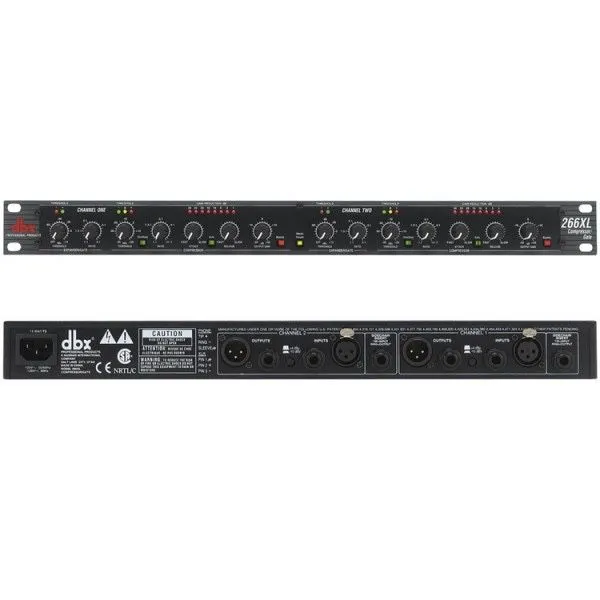 dbx 266XL Dual Compressor / Gate 1 dbx 266XL Dual Compressor / Gate 1