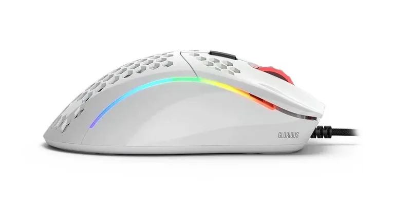 ^ Glorious Model D Minus - Glossy White kompyuter sichqonchasi 2