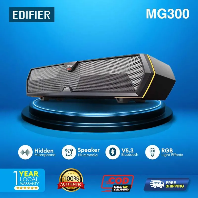 Edifier MG300 Bluetooth-колонка с динамической подсветкой — фото 5