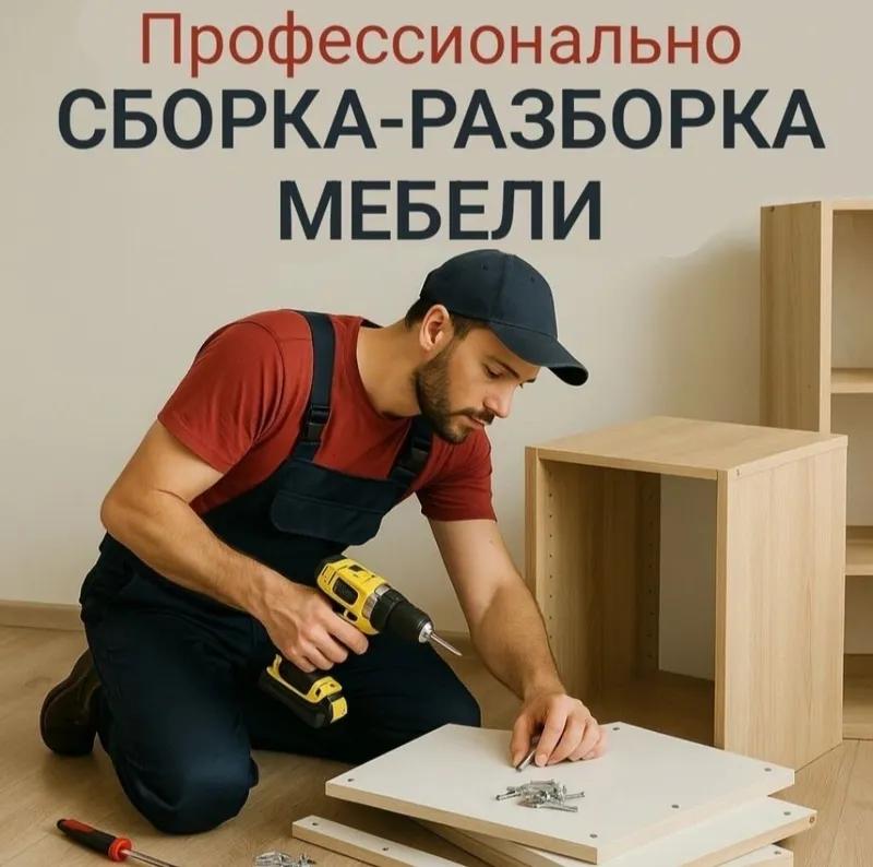Уста мебелчи мебелларни ечамиз бузамиз йиғамиз ўрнатамиз тамирлаймиз — фото 4