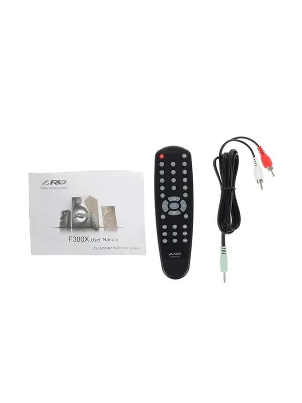F&D F380X 2.1 akustik tizimi, 54 Vt, Bluetooth, NFC, RGB yoritish, qora 4 F&D F380X 2.1 akustik tizimi, 54 Vt, Bluetooth, NFC, RGB yoritish, qora 4