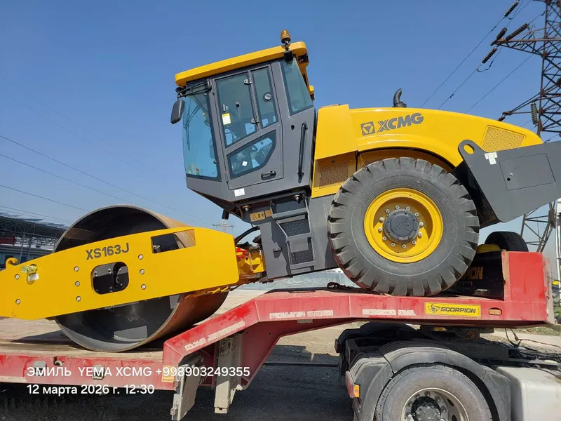 XCMG XS163J механический одновальцовый каток 16 тоник