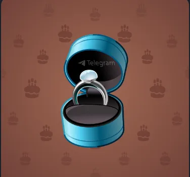 Бриллиантовое кольцо № 12727 telegram nft