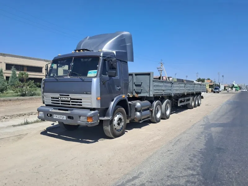 KAMAZ 5410 + Прицеп Сотилади — фото 1