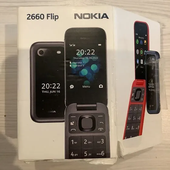 Mobil telefon Nokia 2660 Flip - garntiya bor - yangi karopka — фото 2