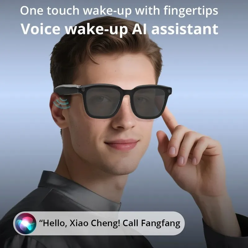 Smart glasses V03 Умные очки. Камера, музыка, звонки — фото 1 Smart glasses V03 Умные очки. Камера, музыка, звонки — фото 1