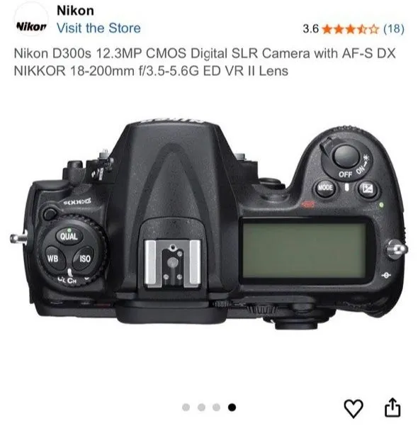 Nikon цифровая фотокамера — фото 1