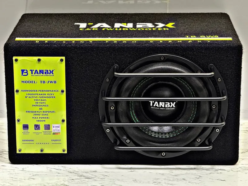 Активный Сабвуфер с размером 8-дюймов TANBX-SW8 1800w max(jbl,machete) — фото 1